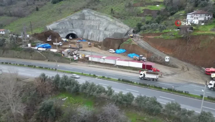 Trabzon’da Güney Çevre Yolu çalışmaları sürüyor