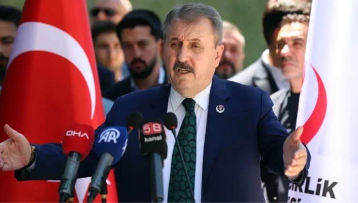 BBP lideri Destici: “İslam düşmanlığı yapanlara sesleniyorum, Müslüman değilseniz açıklayın, sizi azınlık statüsüne koyalım