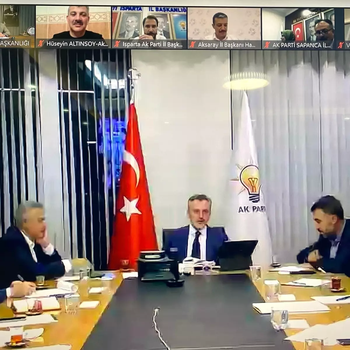 AK Parti Bilecik’te Video Konferans Toplantısı