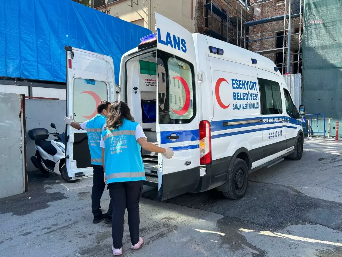 Esenyurt Belediyesi’nden Evde Sağlık ve Hasta Nakil Ambulansı Hizmeti