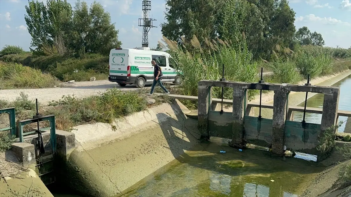 Yüreğir’de Sulama Kanalında Erkek Cesedi Bulundu