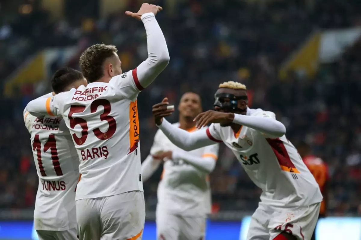 Galatasaray, Kayserispor’u deplasmanda 5-1 yendi