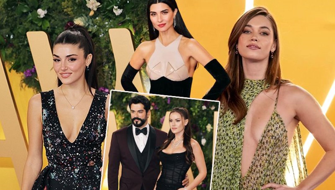 Afra SaraÃ§oÄlu, Hande ErÃ§el ve Fahriye Evcen Riyad’da Ã¶dÃ¼l tÃ¶renine katÄ±ldÄ±! ÅÄ±klÄ±klarÄ± Ã§ok konuÅuldu